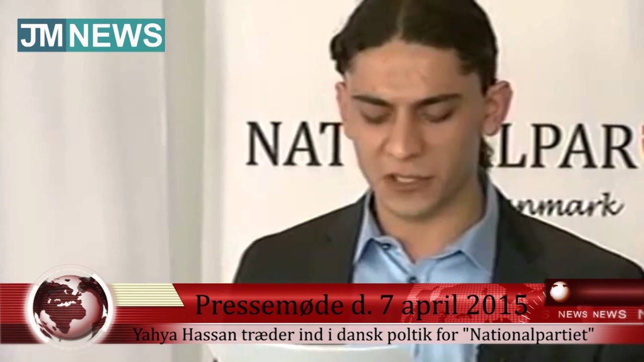 Yahya Hassan træder ind i dansk politik - se hele pressemødet