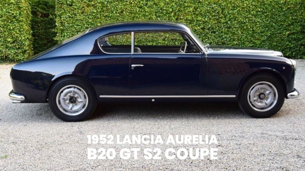 Только что прибыл! Lancia Aurelia B20 GT Coupe 1952 года | JD Classics