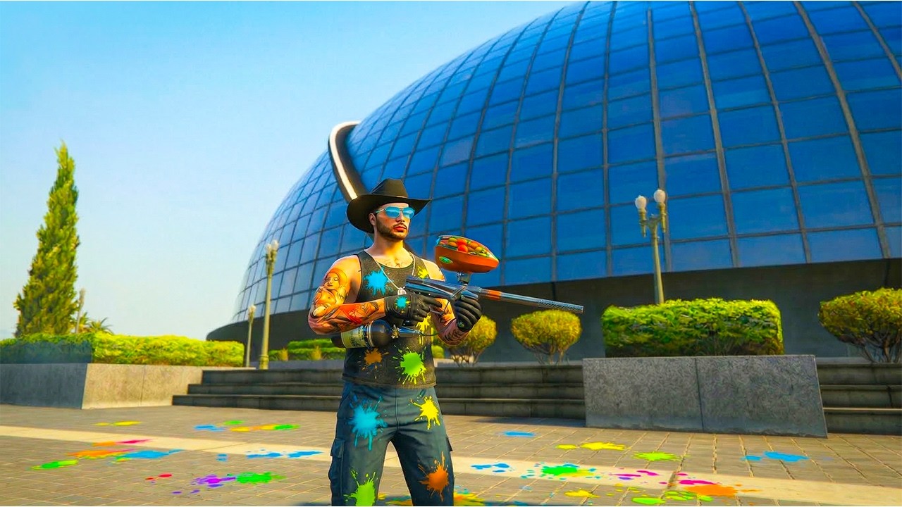 PAINTBALL in GTA 5 Roleplay