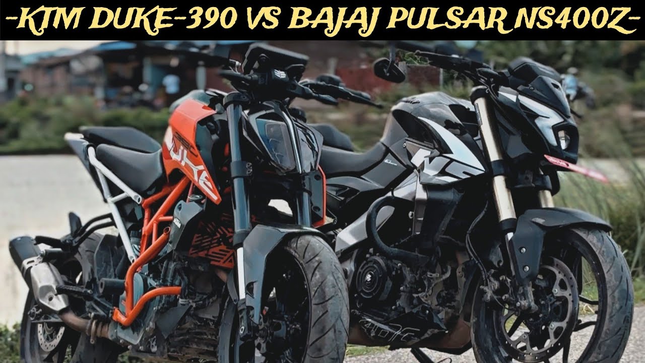 KTM DUKE-390 (BS4) VS BAJAJ PULSAR NS400Z (2025) UG TOP END RACE|TOUGH COMPETITION|DEATH RACE!💀