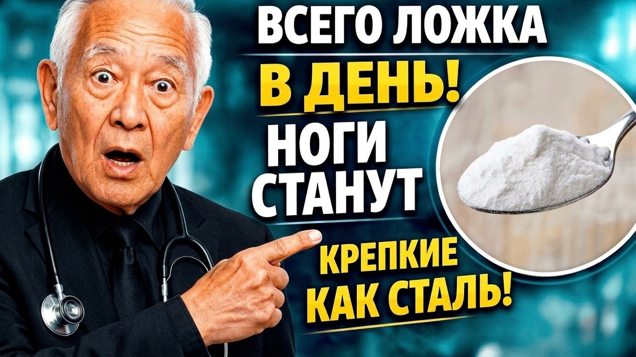 Ваши ноги слабеют? 1 продукт возвращает мышечную энергию 🔥