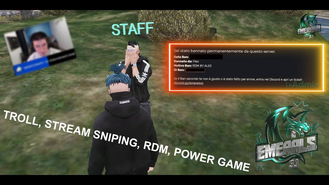 DELIRIO SU EMERALS | STREAMER RAPITO 3 VOLTE | TROLL