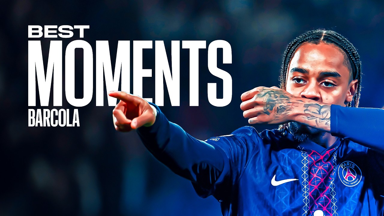Bradley Barcola - His Best Moments at PSG | Thank You for Everything ❤️💙