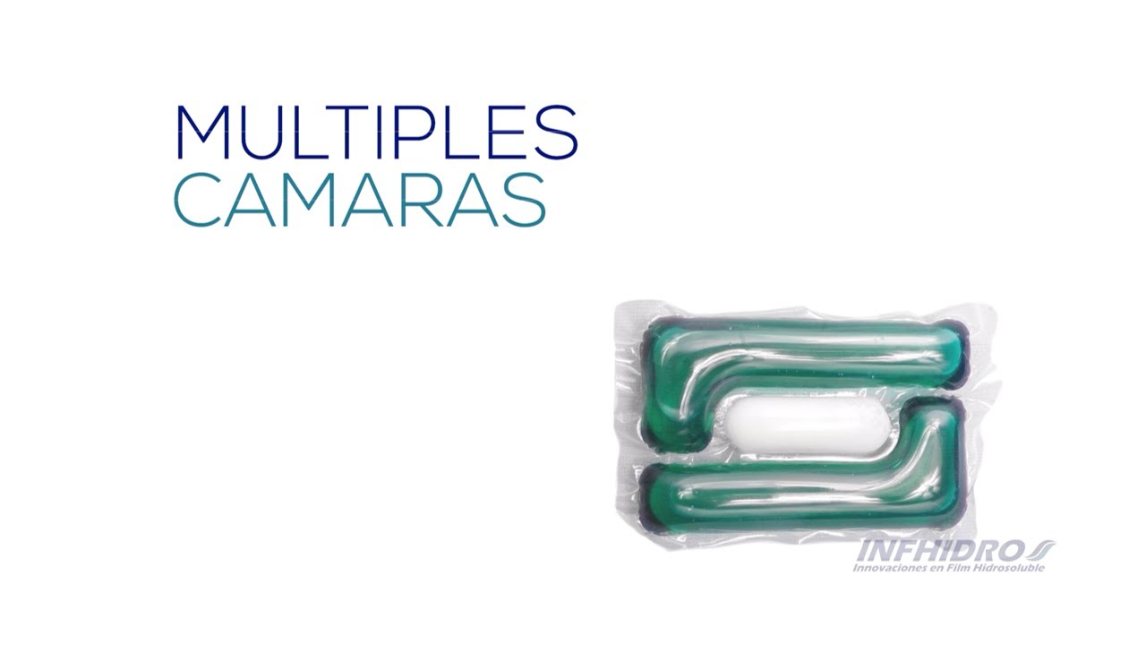 Cápsulas Solubles en Agua Elaboradas con Film Hidrosoluble (PVOH)