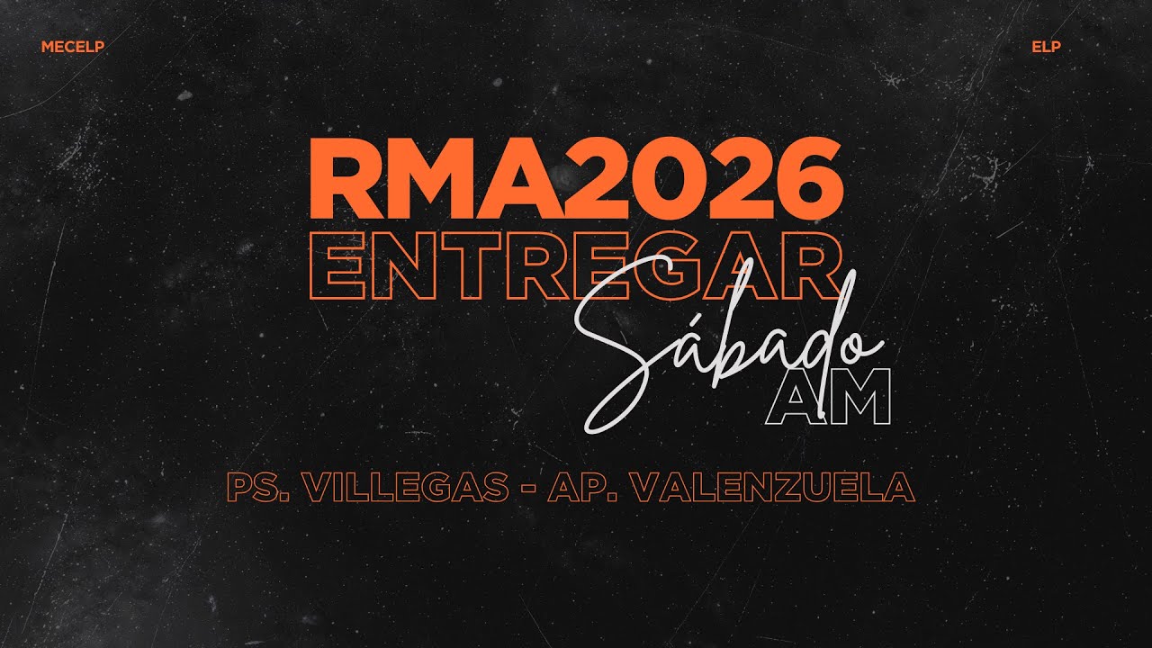 RMA 2026 - Sábado AM