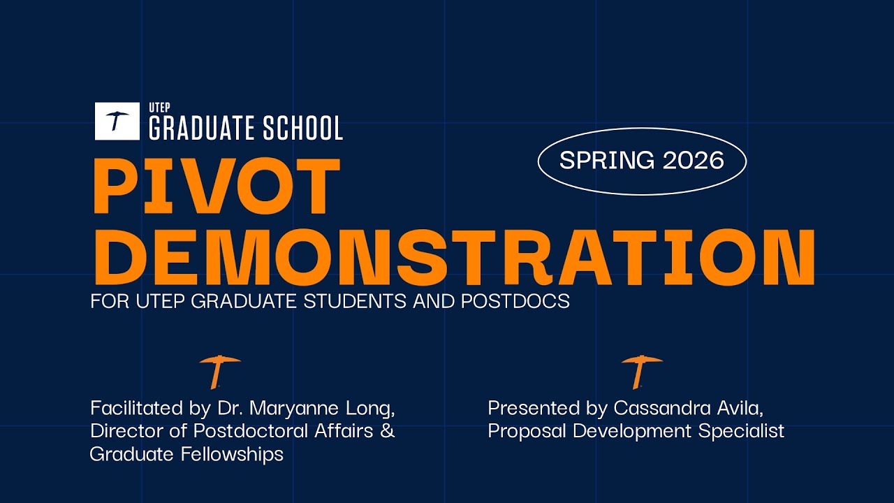 Graduate School PIVOT Demonstration Spring 2026