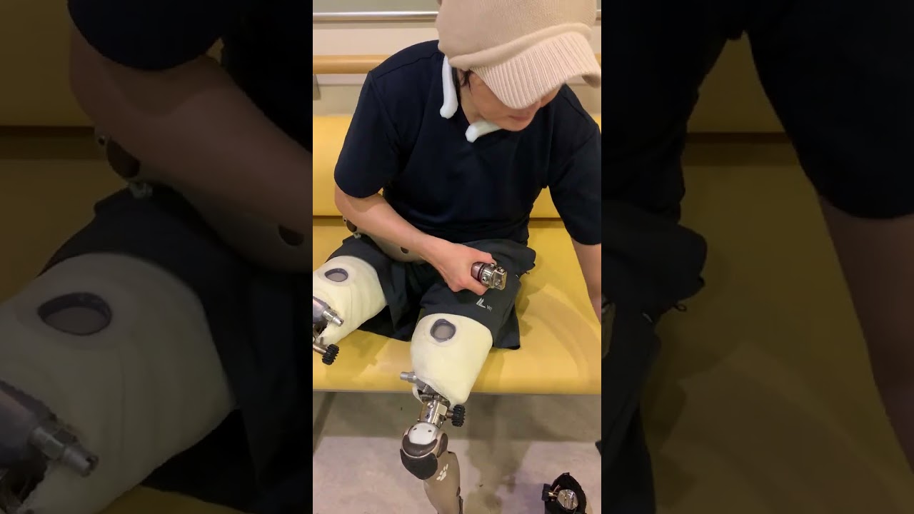 義足ユーザーがターンテーブルを使わずに、靴や義足足部を素早く簡単に交換する方法　　#xrendyourlife #xtendyourlimit #lindhextend #xtendconnect