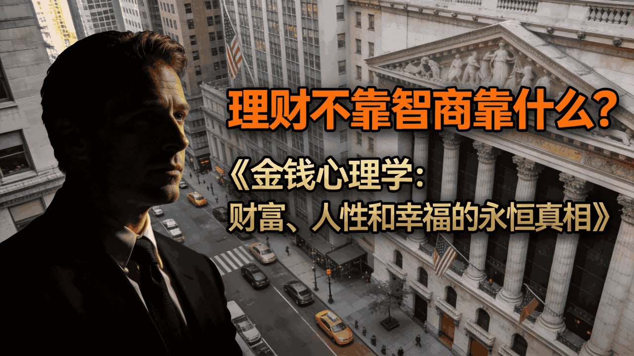 理财不靠智商靠什么？《金钱心理学：财富、人性和幸福的永恒真相》有你想要的答案