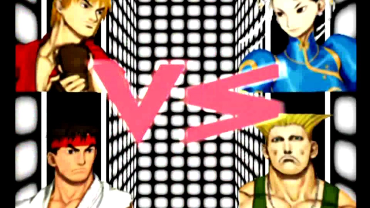 Capcom VS SNK Pro (Dreamcast) Arcade Mode as Ryu/Ken