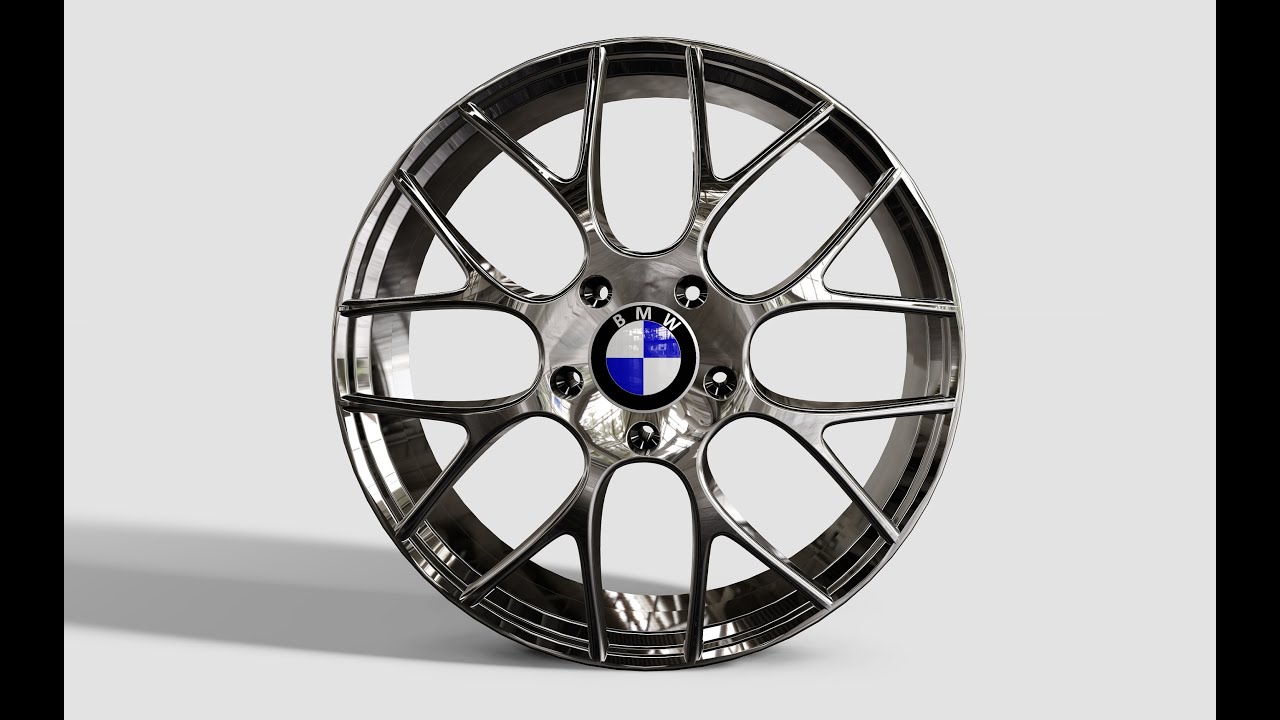 Autodesk Inventor - BMW M5 Rim DesignTutorial