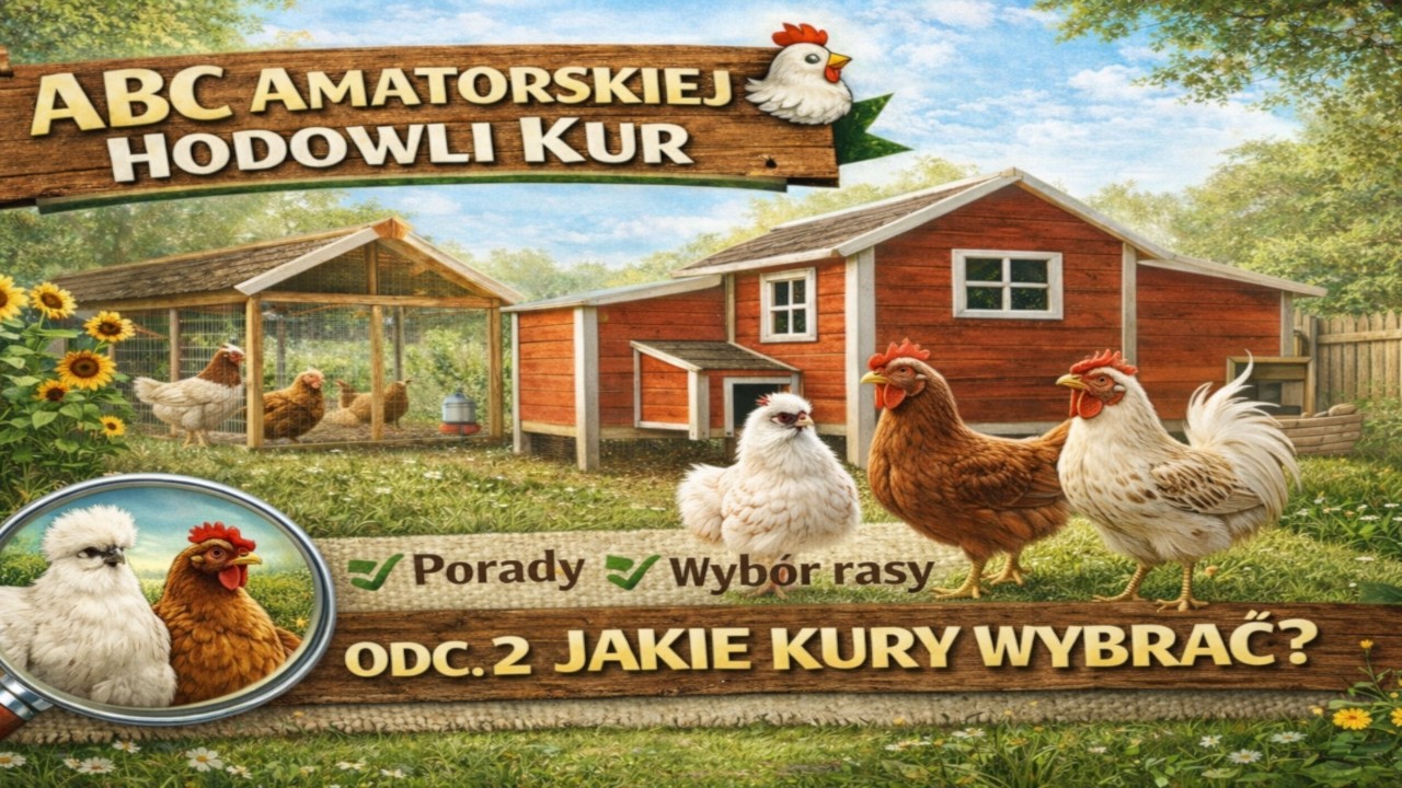 ABC amatorskiej hodowli kur Odc. 2 | Jakie kury wybrać? Nioski czy ozdobne (Silka vs Lohmann Brown)