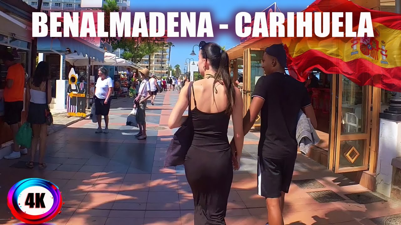 Benalmadena to La Carihuela Torremolinos Spain Summer 2024