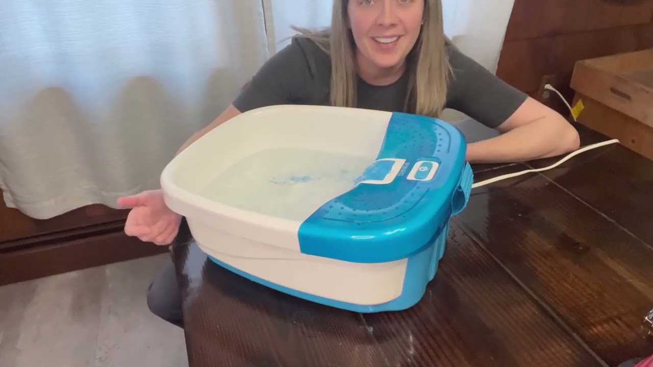 Отзыв о подогреваемой ванночке для ног Homedics #находкинаAmazon #педикюр #расслабляющий #пузырьки