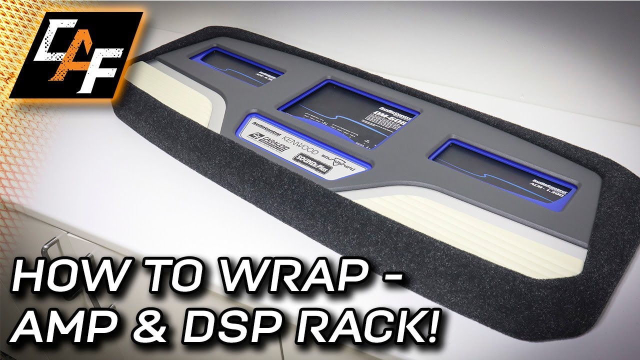 Amplifier & DSP Rack with HIGH END upholstery! - Project SMART Build