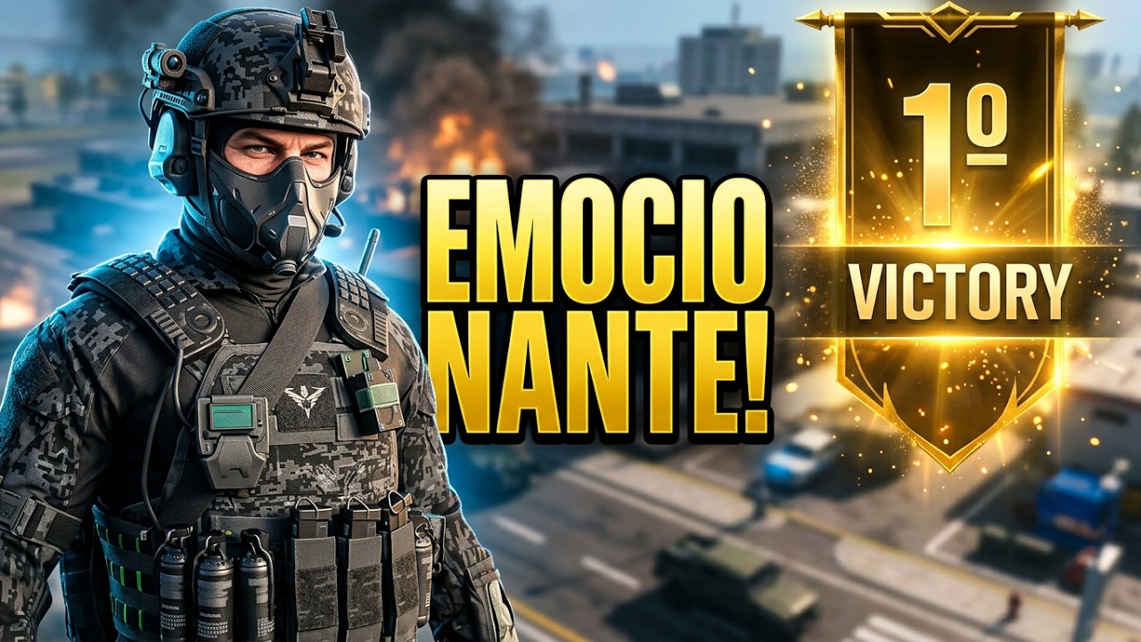 Warzone! Mais uma vitória com aleatórios e com muita emoção.