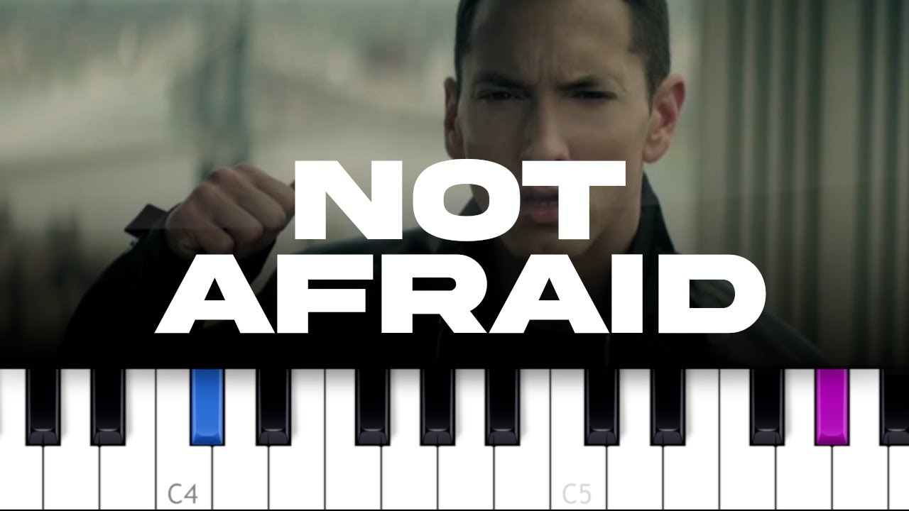 Eminem - Not Afraid (piano tutorial)