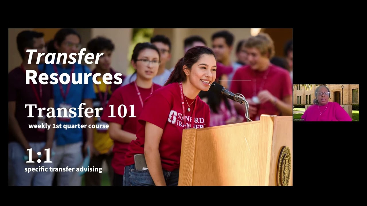 Stanford Transfer Resources 101