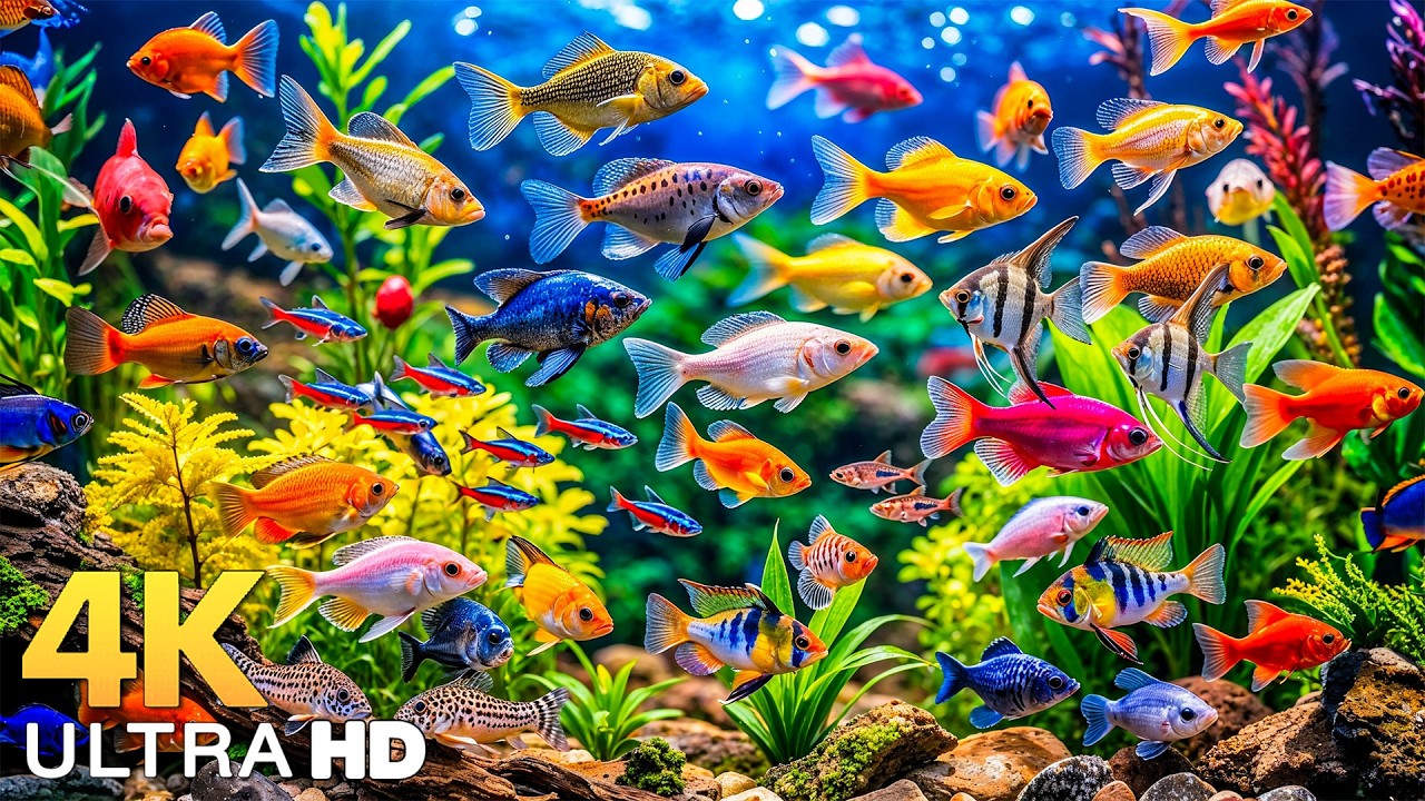 The Best 4K Aquarium - Explore the Underwater World and Beautiful Coral Reef Fish for Deep Sleep #35