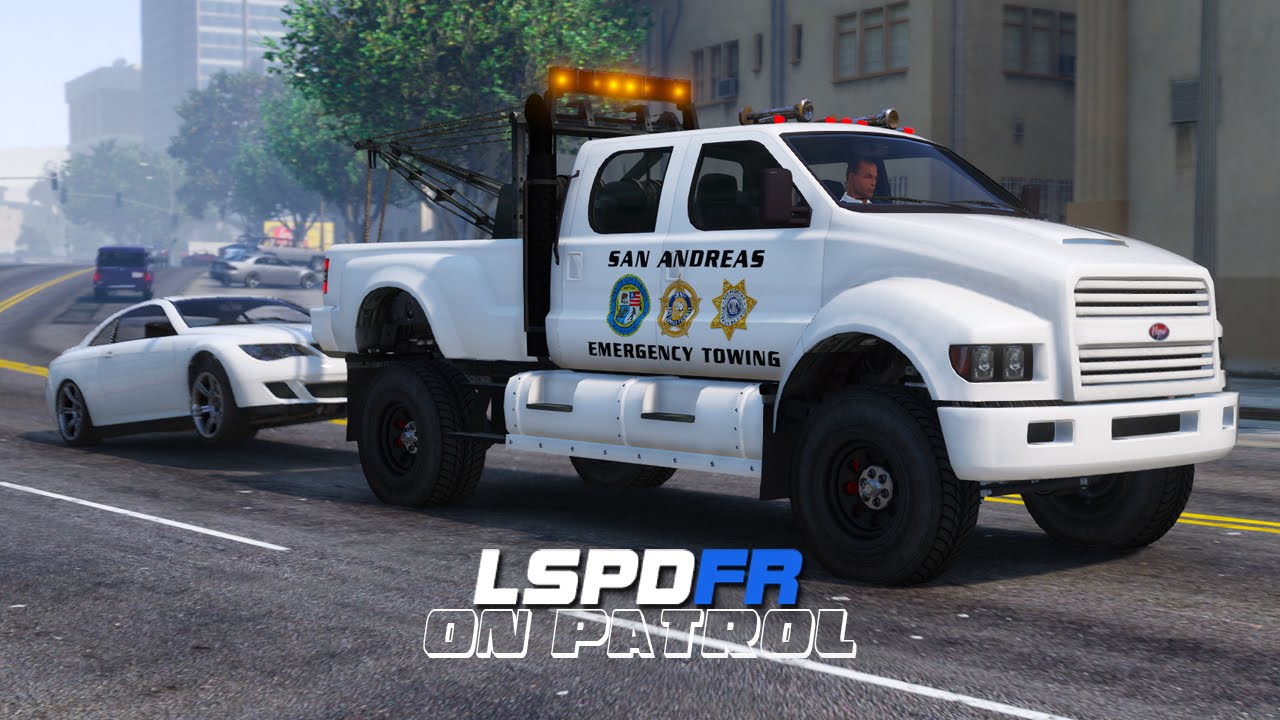 LSPDFR - Day 68 - Traffic Enforcement Towing Patrol