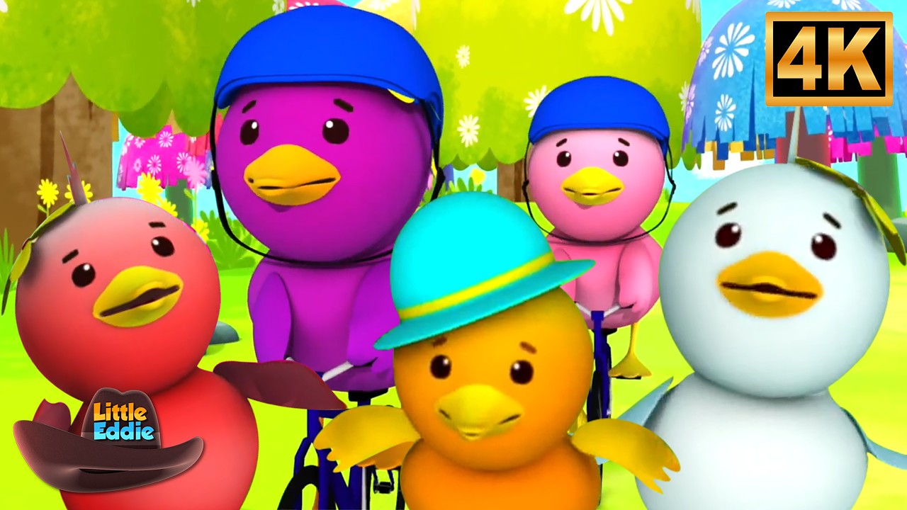 Five Little Ducks Went Out One Day | Fun Counting Song for Kids
