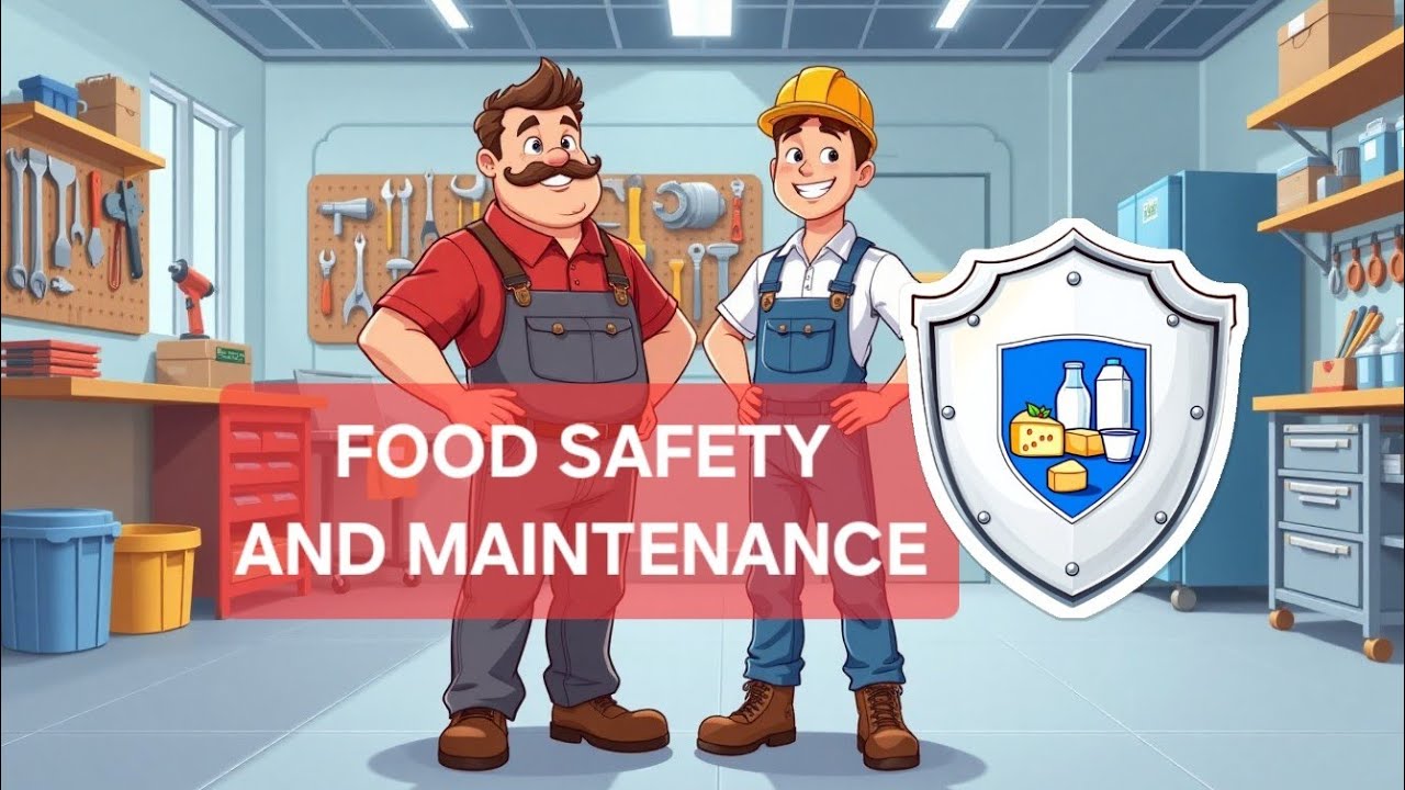 Food Safety Starts Here: Maintenance Team in Action! #FoodSafety #MaintenanceMatters #TrainingVideo