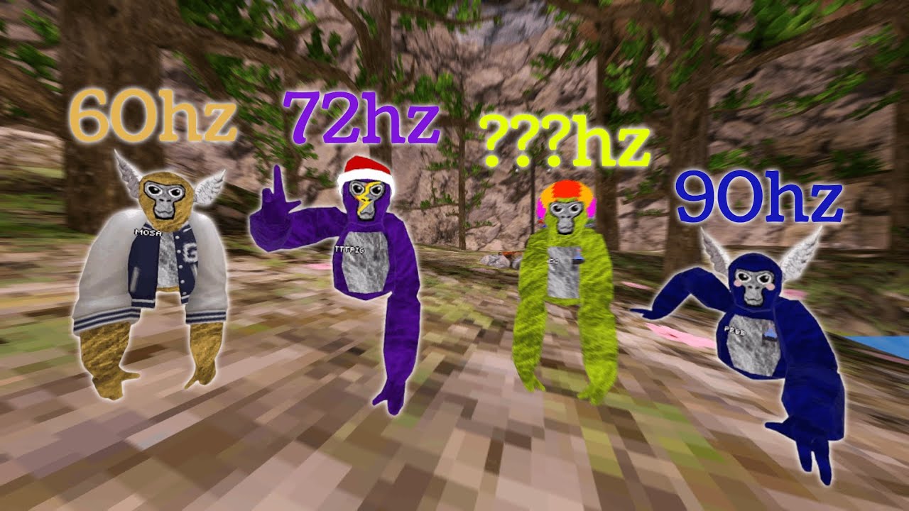 I Used PRO PLAYERS HERTZ In Gorilla Tag COMPETITIVE...