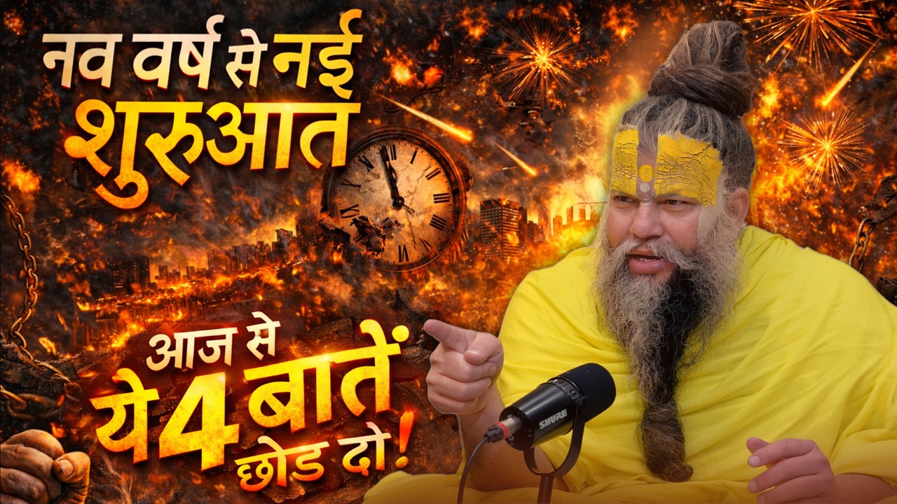नव वर्ष से नई शुरुआत - आज से ये 4 बातें छोड़ दो ! // 01-01-2026 // Shri Hit Premanand Ji Maharaj