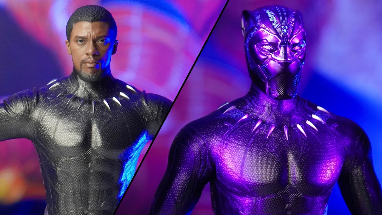 ЧЁРНАЯ ПАНТЕРА ОТ HOT TOYS - ОБЗОР НА ФИГУРКУ!