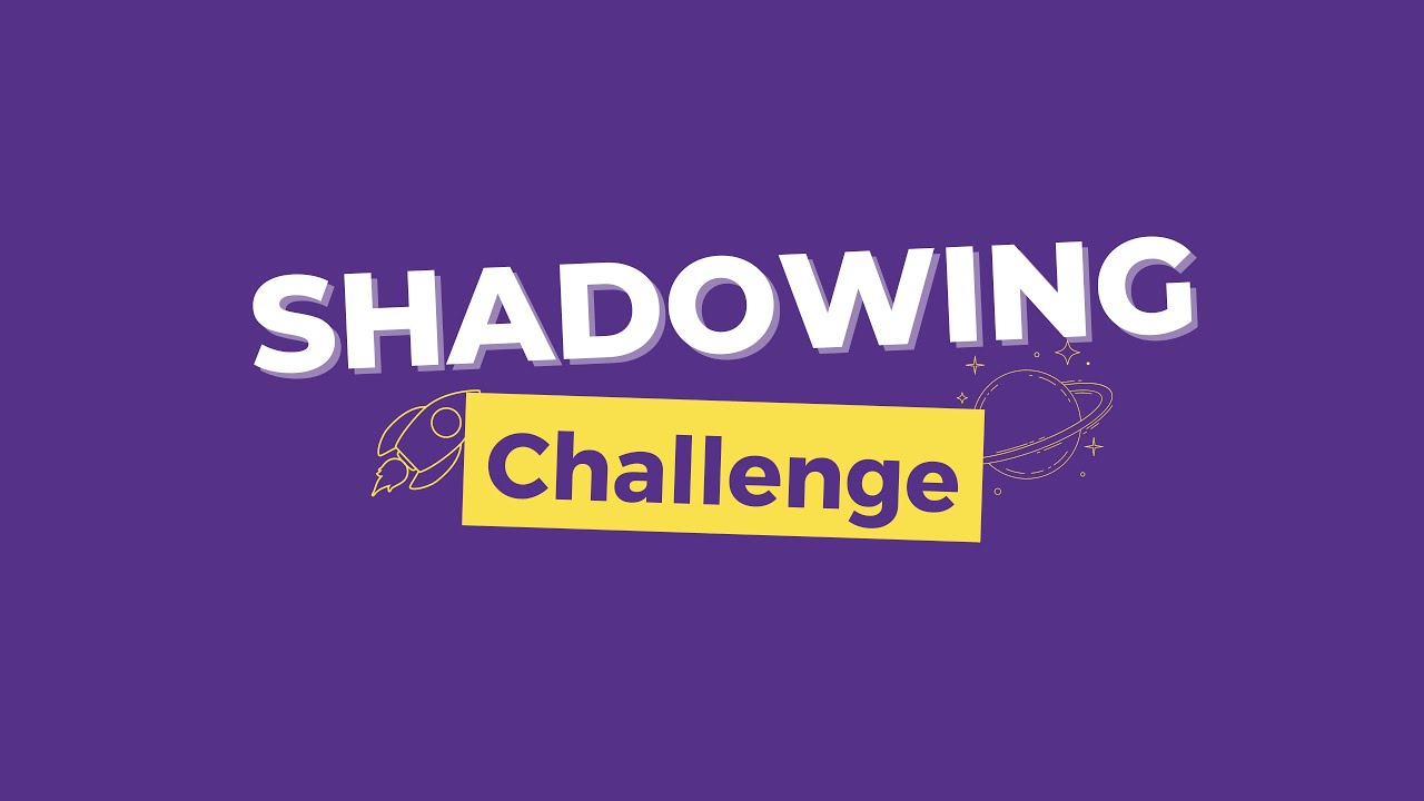 ✨FREE Challenge✨ | Migliora lo SPEAKING con lo SHADOWING