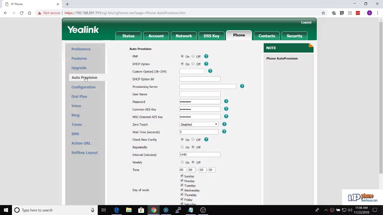 How to Provision a Yealink IP Phone with Jive Hosted VoIP Service