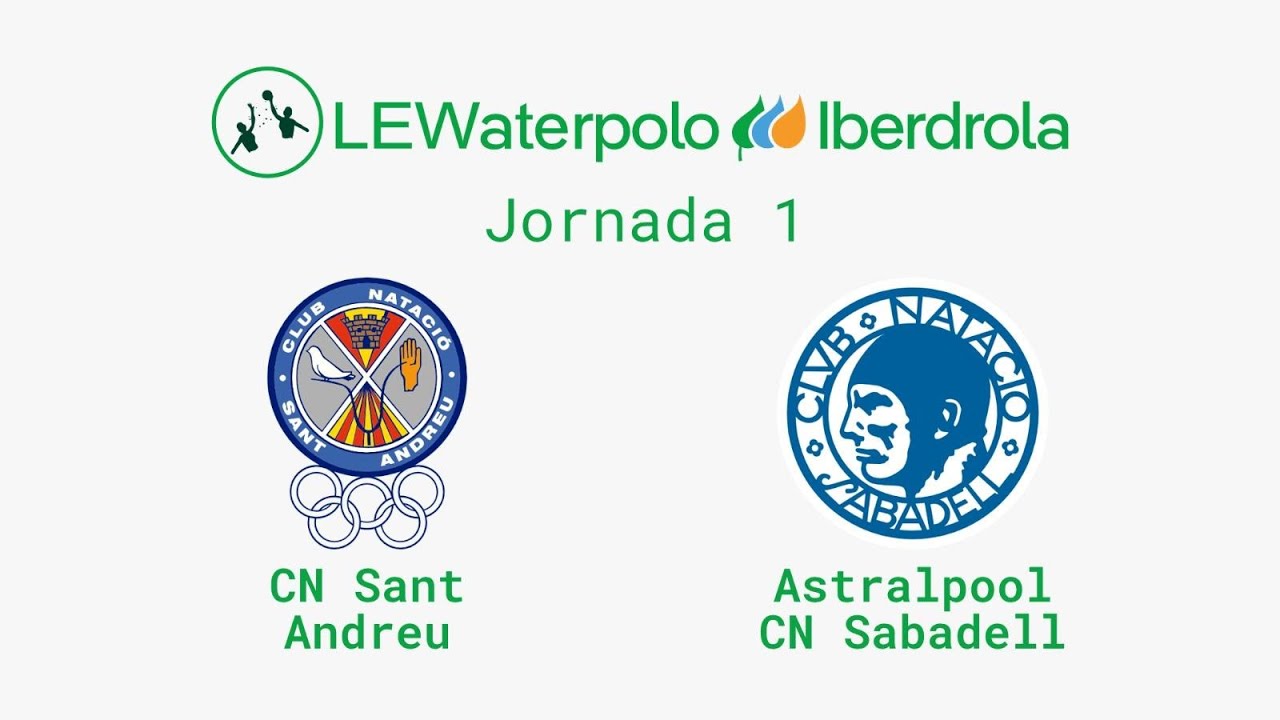 🔴 DIRECTO Liga Femenina Iberdrola de waterpolo: CN Sant Andreu vs Astralpool CN Sabadell | jornada 1