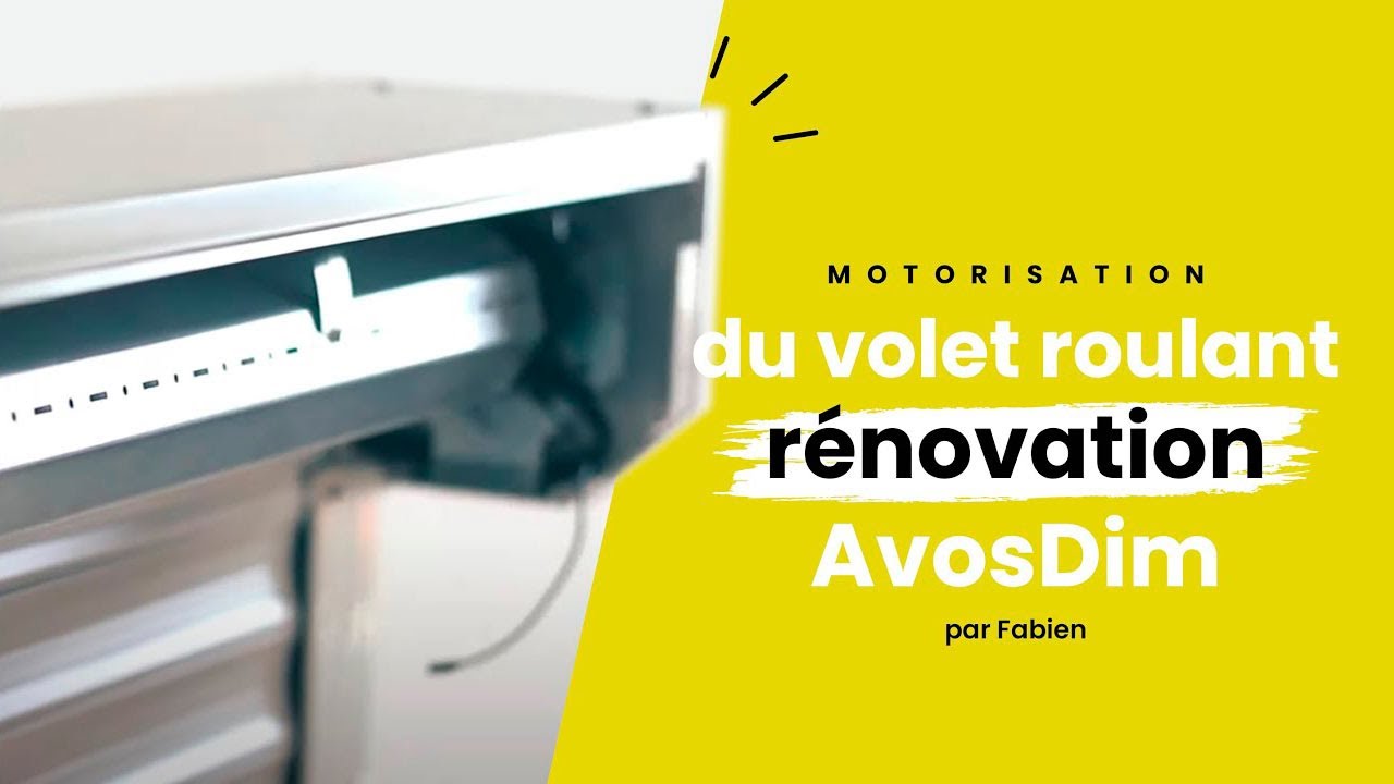 🇫🇷 Comment motoriser mon Volet Roulant Manuel ?