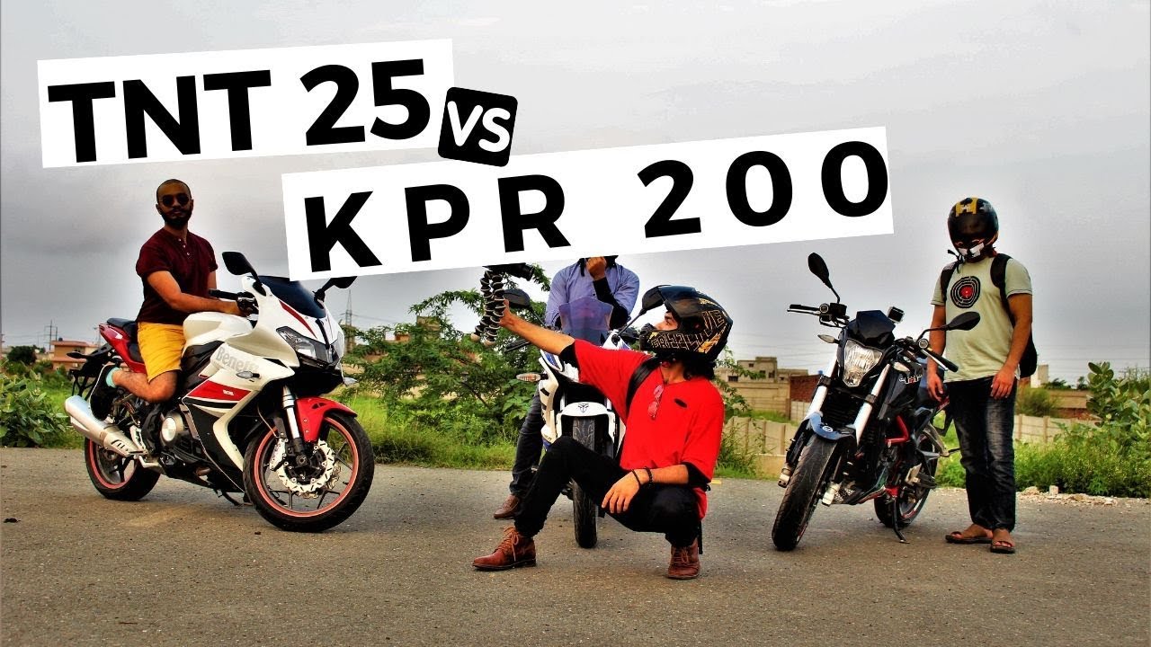 Benelli Tnt25 VS Lifan KPR 200 | DRAG RACE | Here Comes Asjad