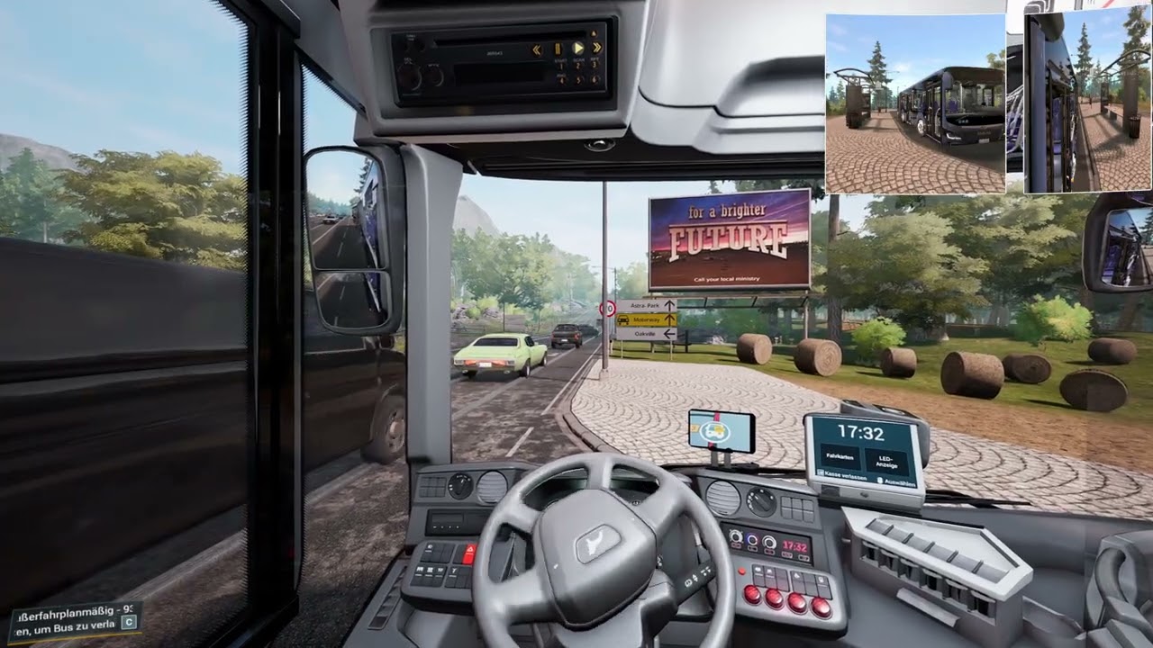 Bus Simulator - MAN Lions City 18 in den Astra Park