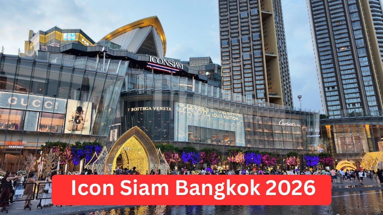 Icon Siam Shopping Complex Bangkok . 2026 . Vlog # 38