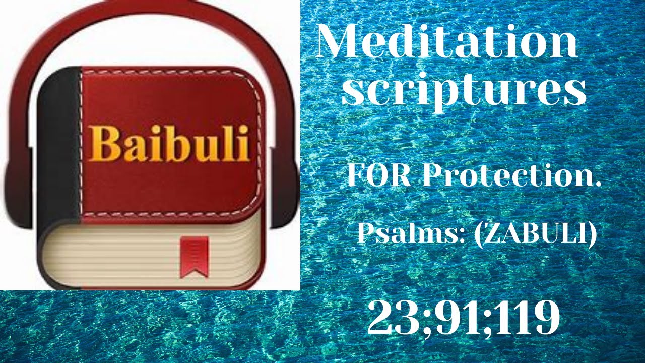 Luganda Meditation Scriptures Psalms (Zabuli): 23 91 119