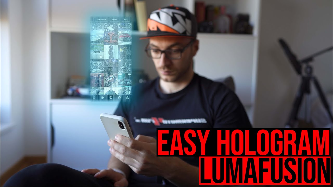 Easy but Great HOLOGRAM FX in Lumafusion 2021 - Tutorial [ENG] [4K]