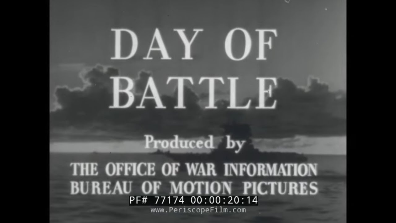 WORLD WAR II LIFE & DEATH OF AN AIRCRAFT CARRIER FILM 