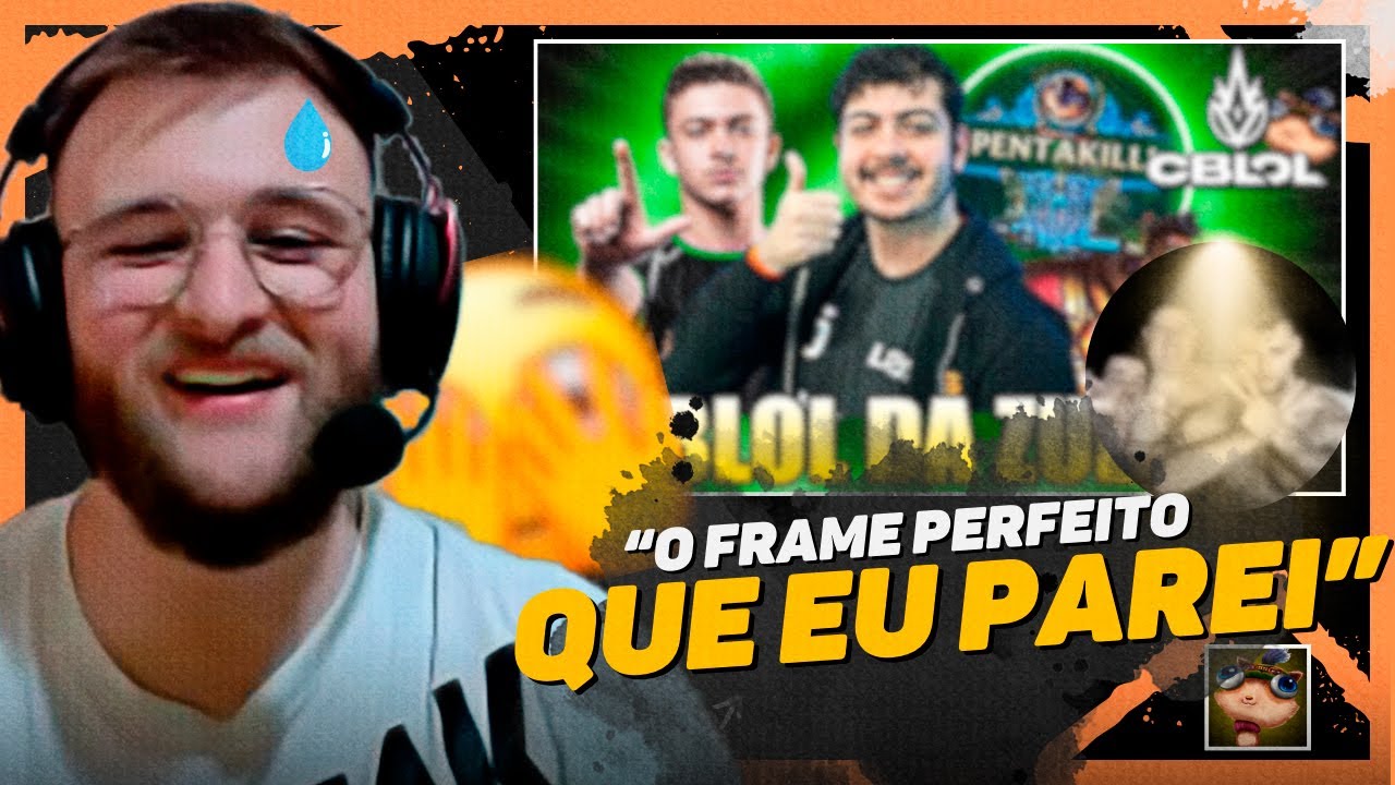 REAGI ao BRONZIOCRE MAIOR 1V9 da HISTÓRIA e PENTAKILL do SUPER CLEBER  CBLOL DA ZUEIRA |Ranger react