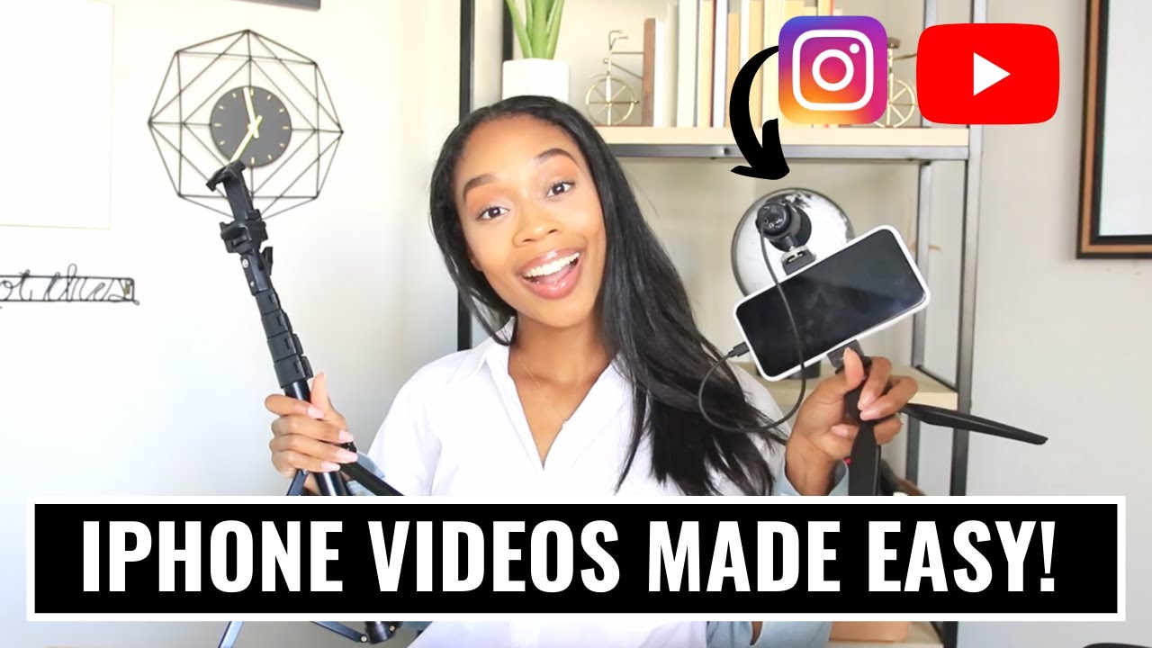 How I Shoot HIGH QUALITY Videos with My iPhone (Settings, Gear & More!)