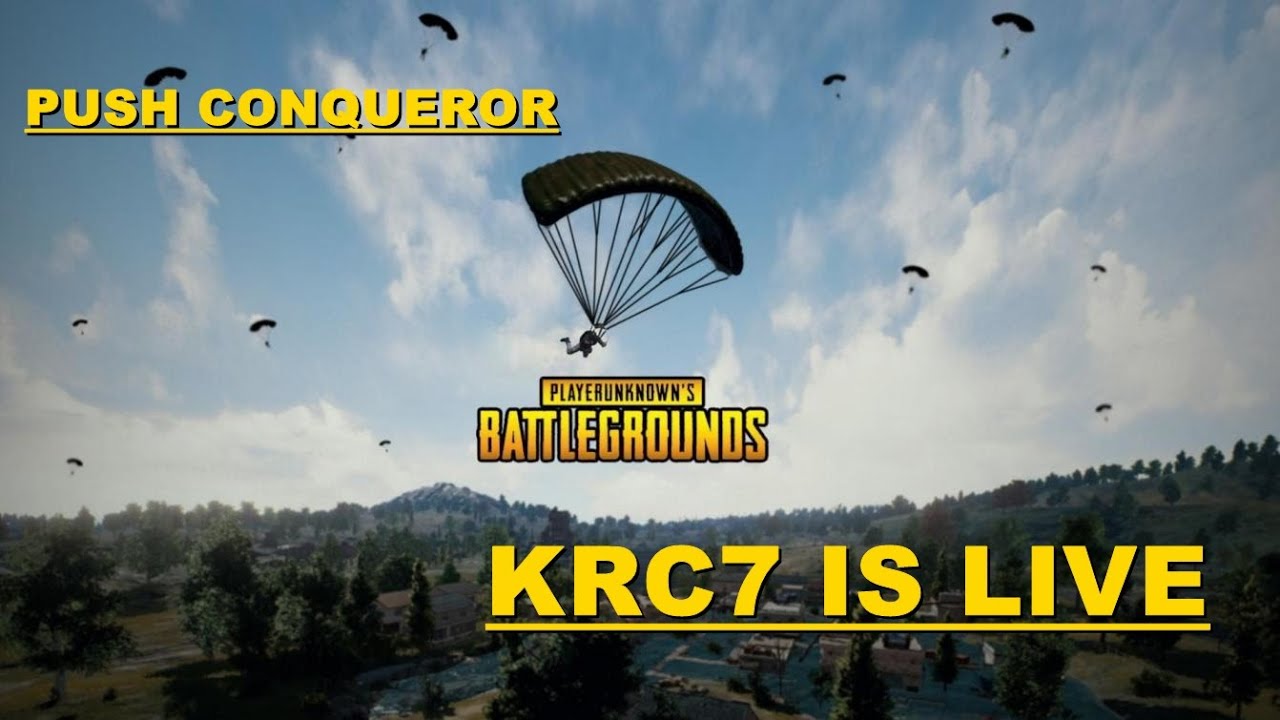 KRC7 LIVE | Push To Conqueror | 64 Uc Giveaway    #pubglive #pubgbanindia #pubgbannewsindia