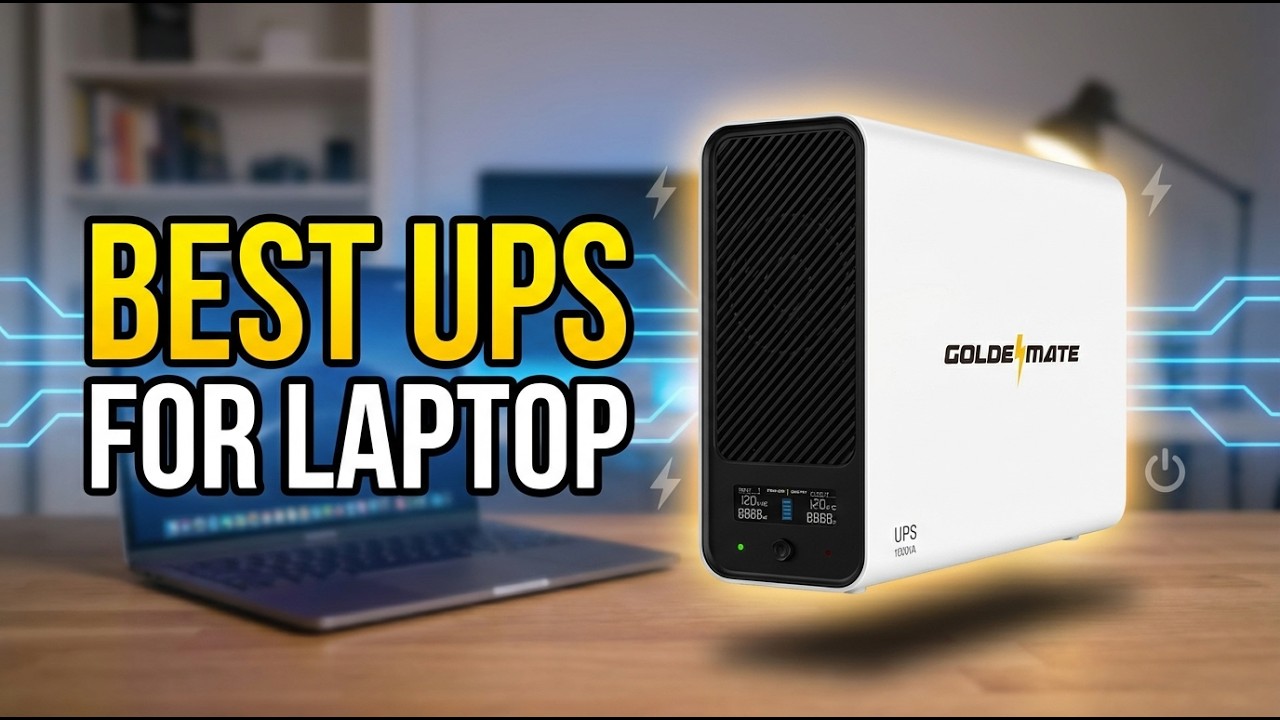 Best UPS For Laptop 2026: Top 8 Battery Backup Units to Protect Your Data