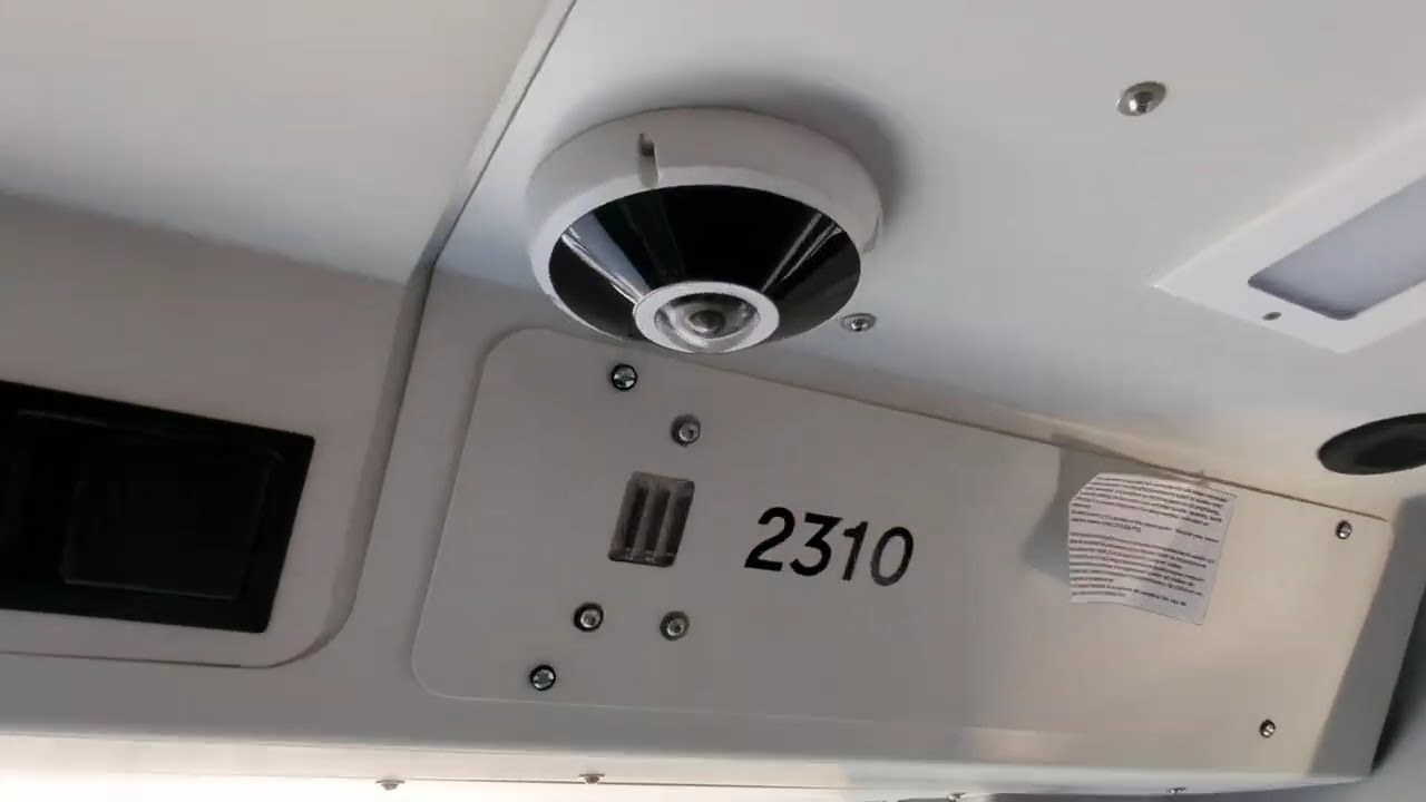 Inside the cab of Via Rail Siemens Venture Cab Car 2310 | VIA Windsor Siemens Fleet Event