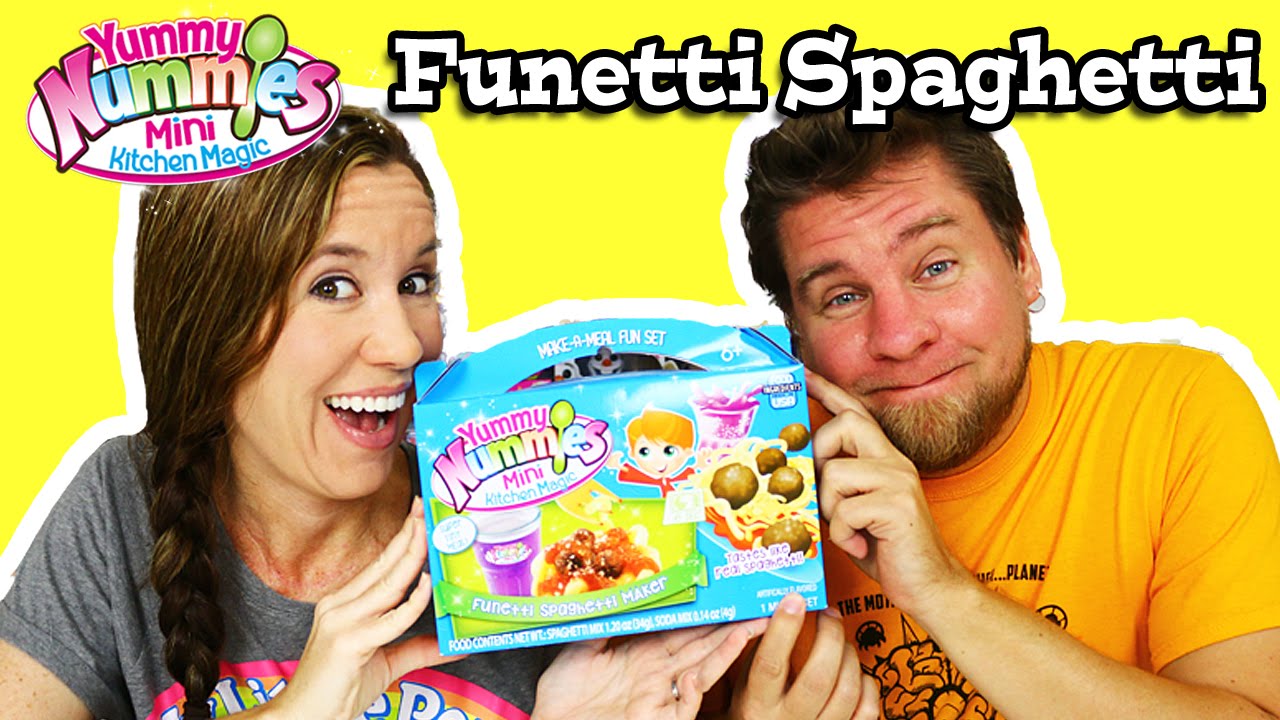 Yummy Nummies Mini Kitchen Magic Funetti Spaghetti Maker