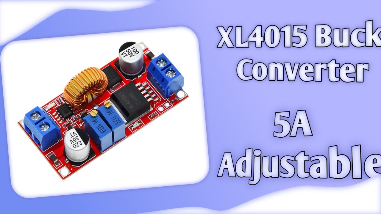 XL4015 Buck Converter 5A | Step down module | Lithium battery charger | #viral #electronic