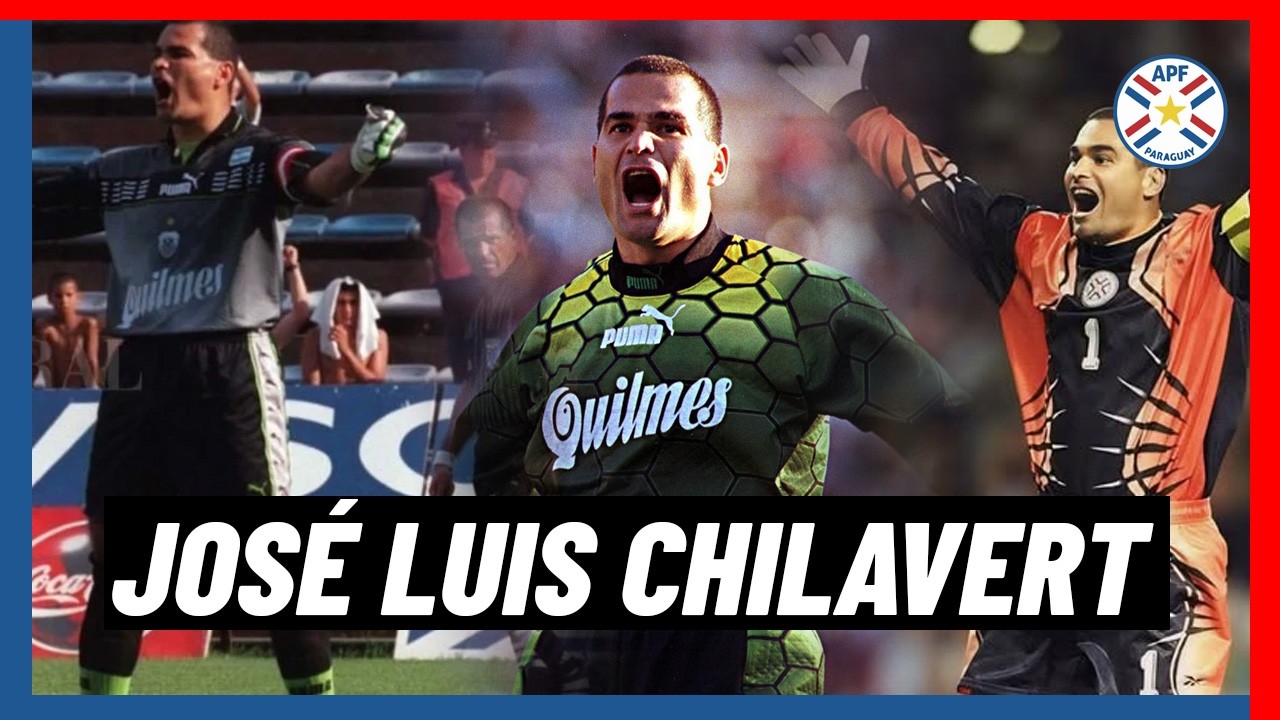🇵🇾 El primer Portero Goleador JOSÉ LUIS CHILAVERT | en la Historia que anotó de Tiro libre