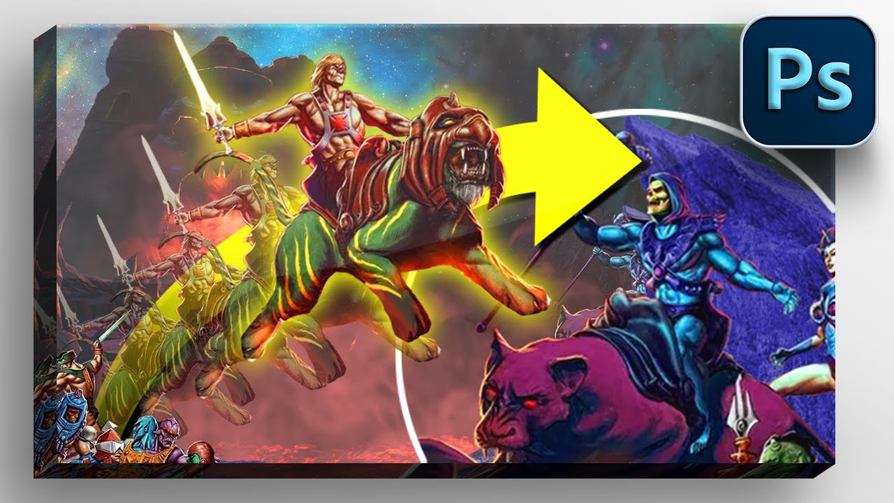 Cómo DAR MOVIMIENTO a una IMAGEN en Photoshop