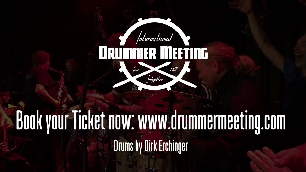 Drummer Meeting Salzgitter 2022 Lineup (Richard Spaven, Anika Nilles, Adam Deitch, Bertram Engel...)