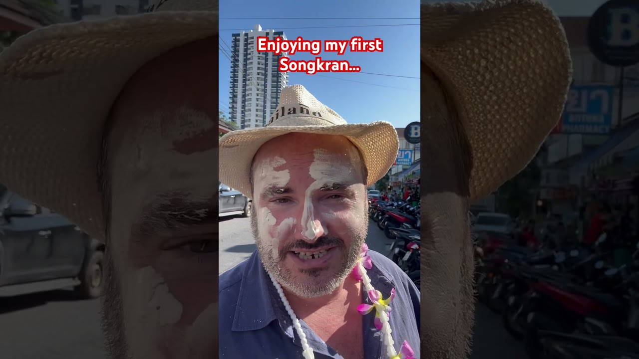 My first Songkran 2025 #pattayavlog #pattaya