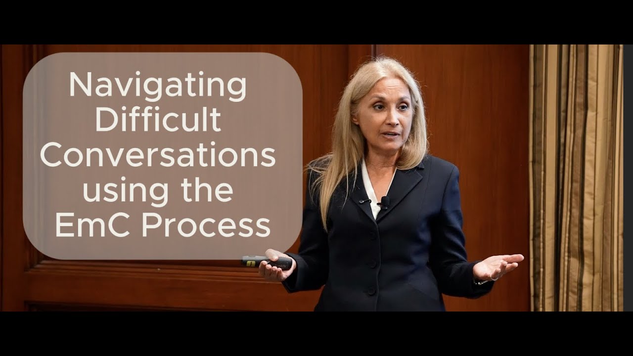 Navigating Difficult Conversations by Dr Lola Gershfeld and Polina Marian - EmC Leaders